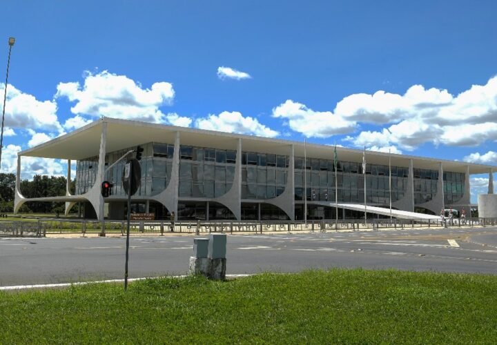 Fachada do Palácio do Planalto, em Brasília