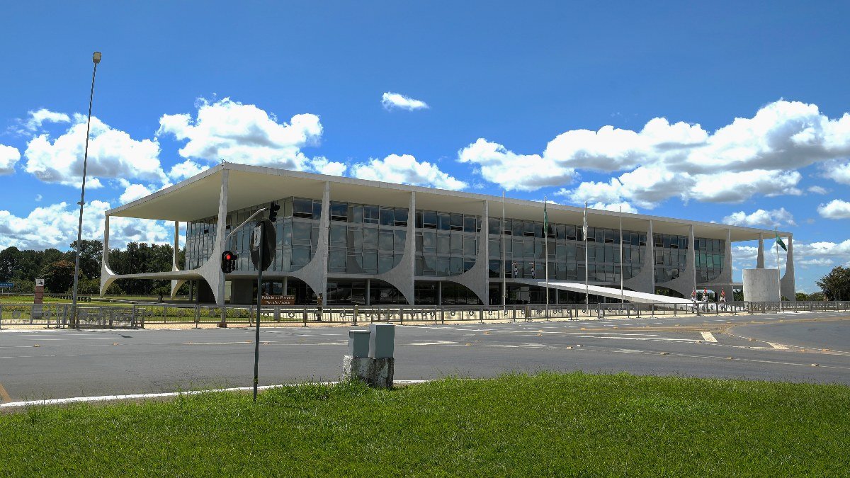 Fachada do Palácio do Planalto, em Brasília