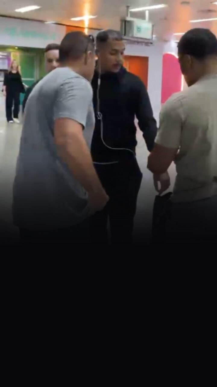 “Malandrex” é abordado por agentes da DRE no Aeroporto do Galeão
