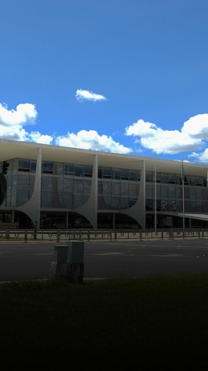 Fachada do Palácio do Planalto, em Brasília