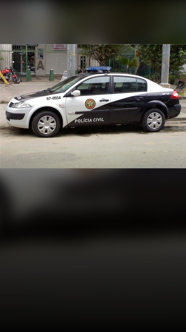 Viatura da Polícia Civil do Rio de Janeiro